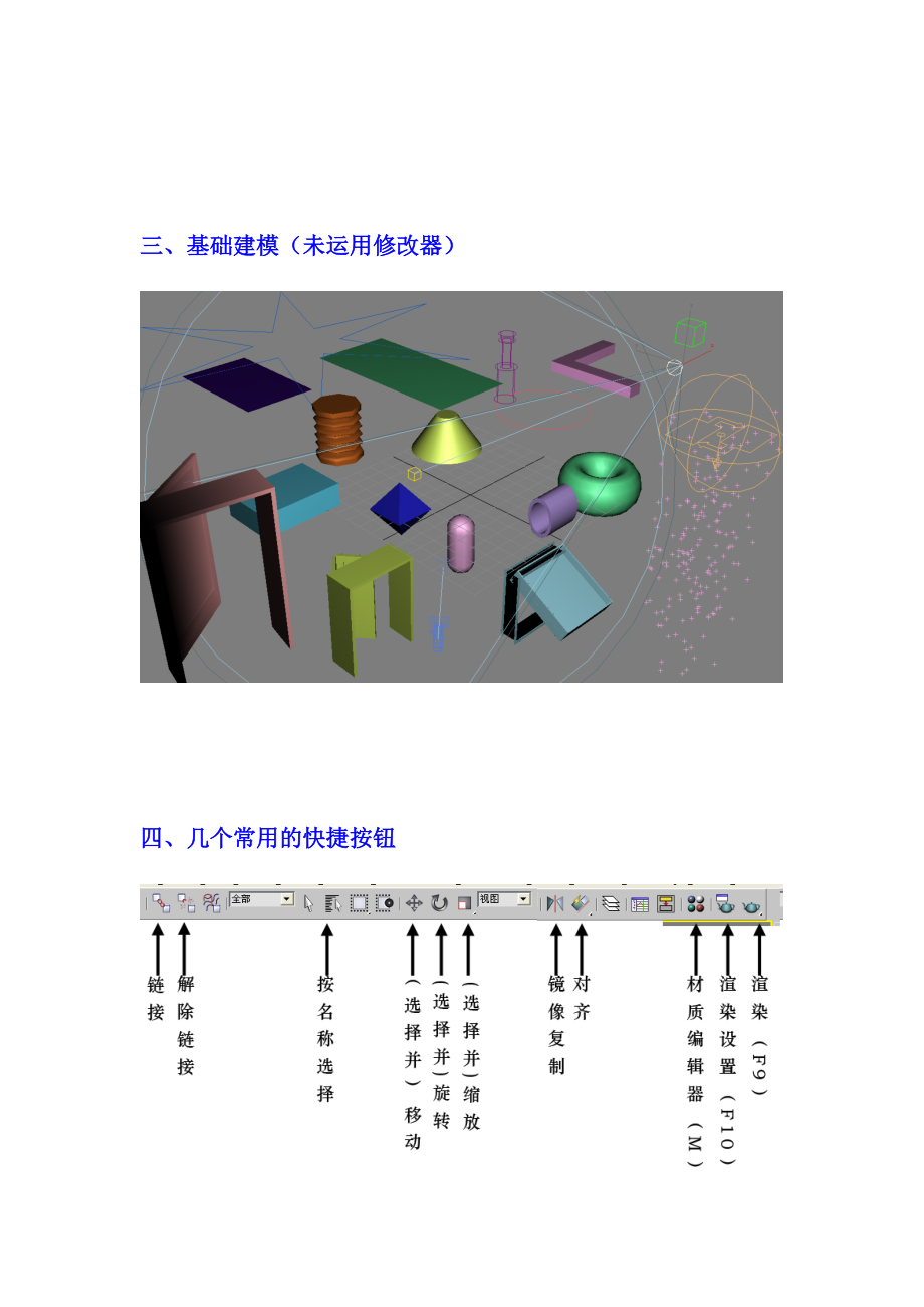 3D MAX 基础教程参考模板_第3页