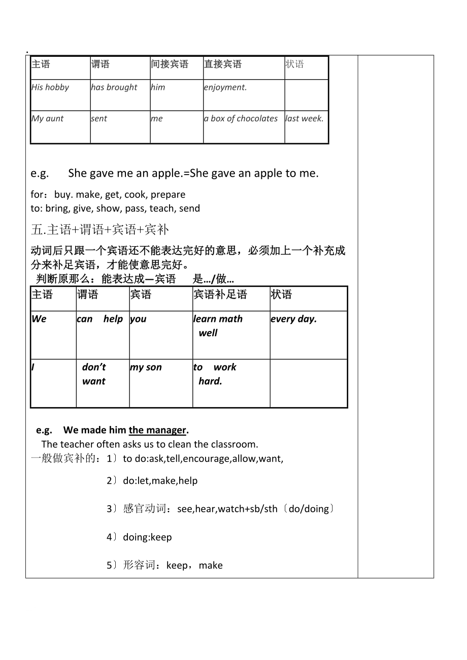 外研kok电子竞技八上Module6 Animal in danger .语法学案（无答案）_第3页