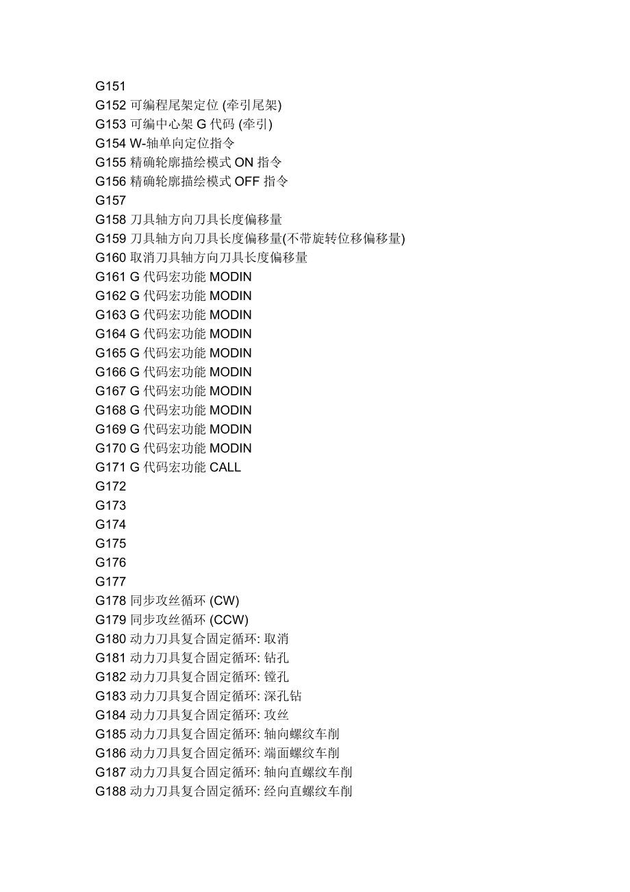 数控编程G代码和M代码_第5页