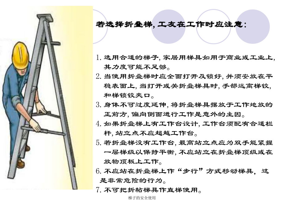 梯子的安全使用课件_第4页