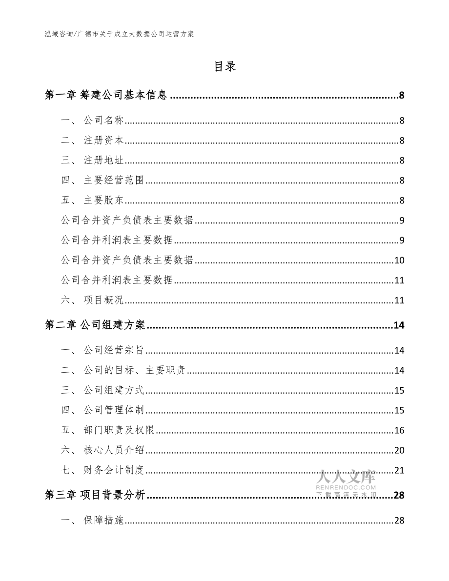 廣德市關(guān)于成立大數(shù)據(jù)公司運(yùn)營(yíng)方案(參考模板)_第2頁