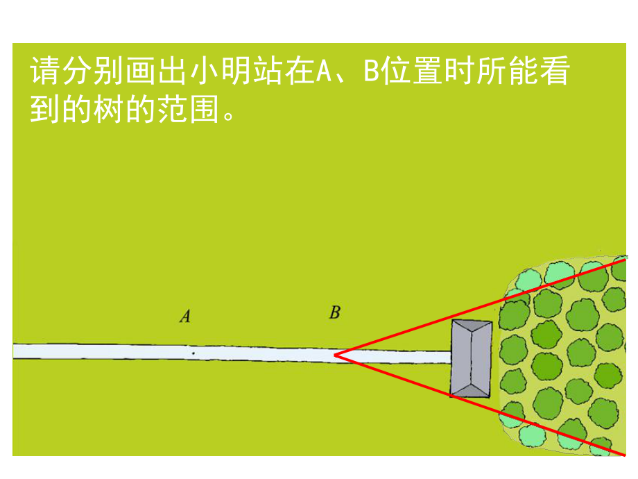 北师大版数学六年级上册《观察的范围》课件_第5页