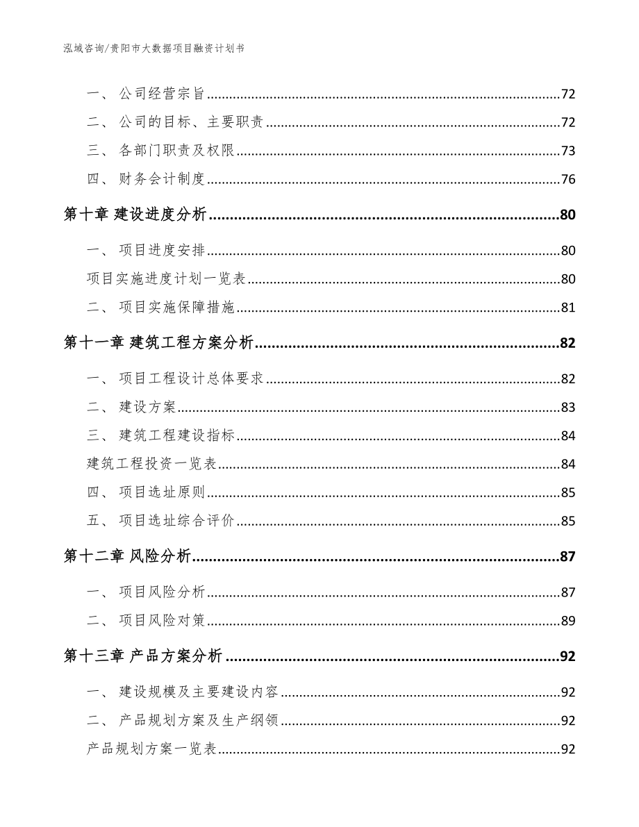 贵阳市大数据项目融资计划书【模板范本】_第4页
