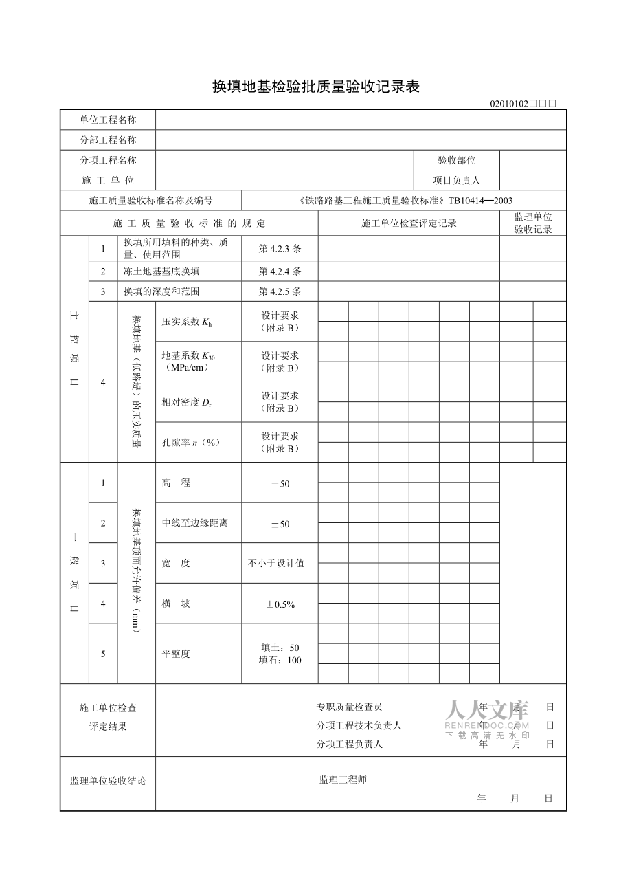 路基地基处理检验批表格_第2页