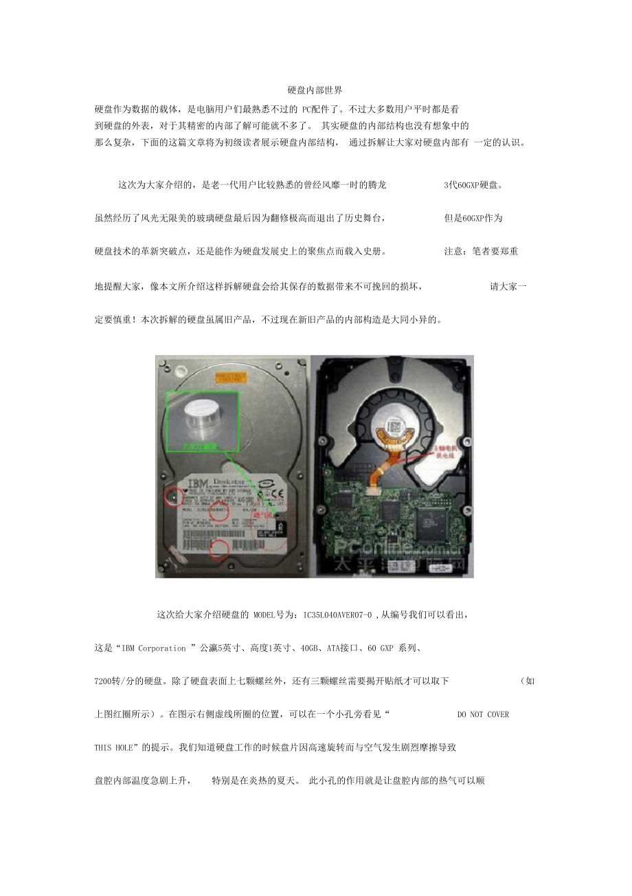 硬盘内部世界_第1页
