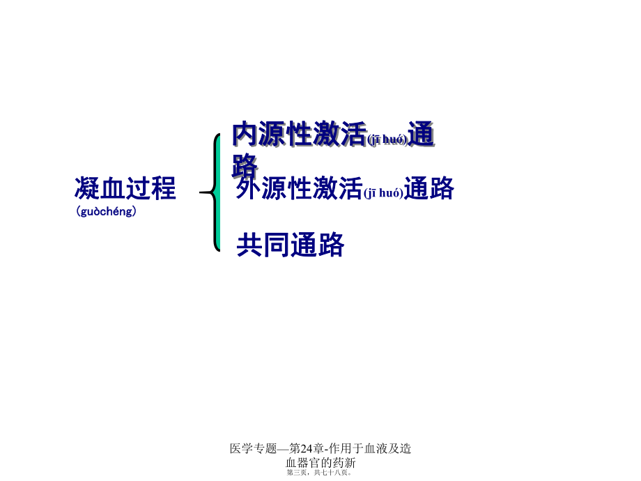 医学专题—第24章-作用于血液及造血器官的药新课件_第3页
