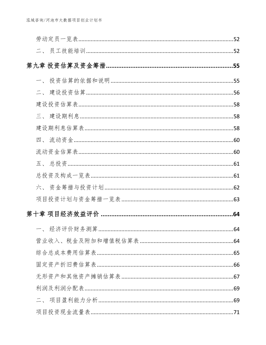 河池市大數(shù)據(jù)項(xiàng)目創(chuàng)業(yè)計(jì)劃書_模板范本_第3頁