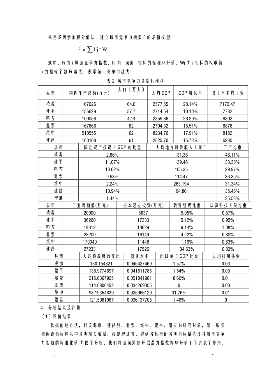 凌源市发展潜力综合分析及评价_第3页