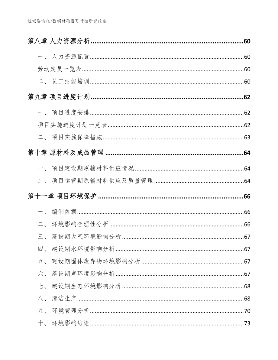 山西铜材项目可行性研究报告(参考模板)_第3页