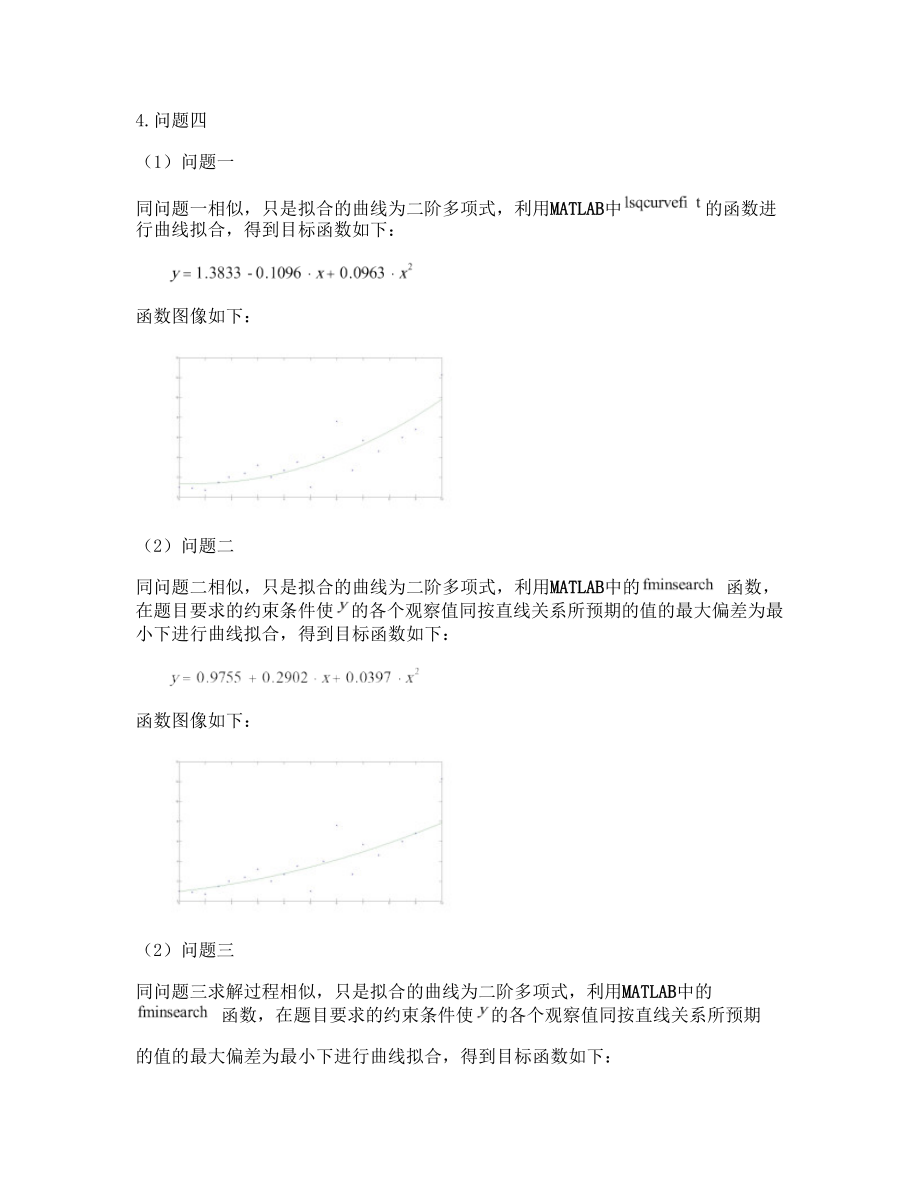 数学建模曲线拟合_第4页