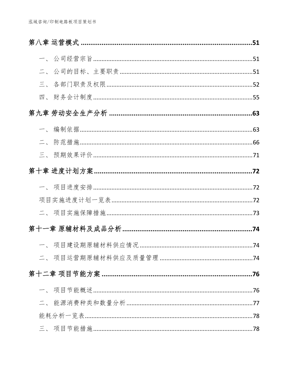 印制电路板项目策划书【参考模板】_第4页