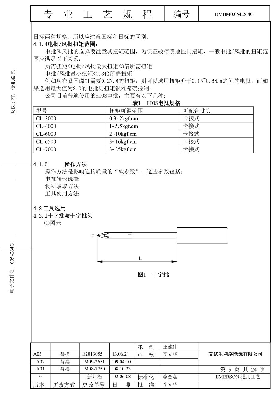 螺紋緊固力工藝規范_第5頁
