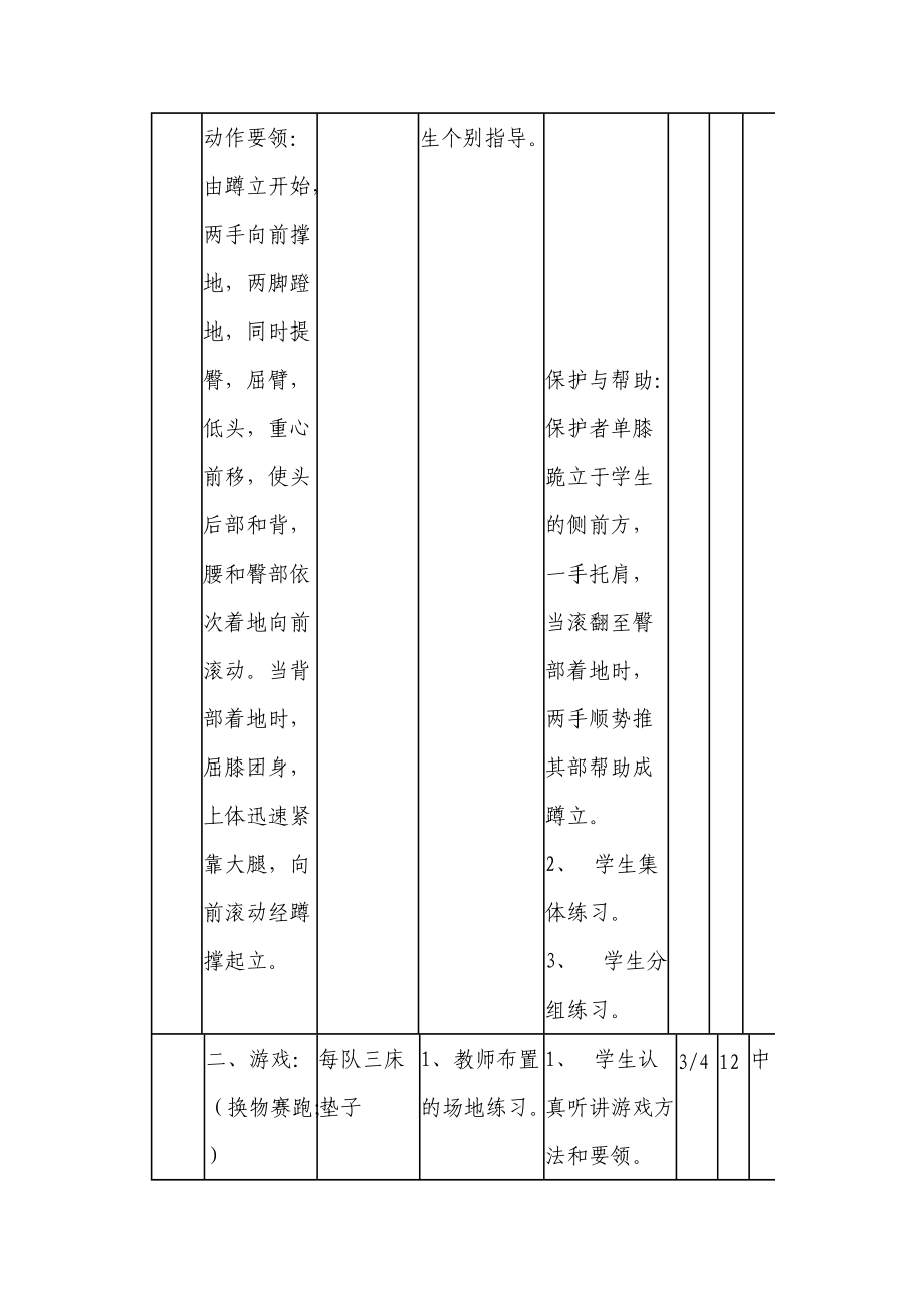 小学前滚翻教案_第3页