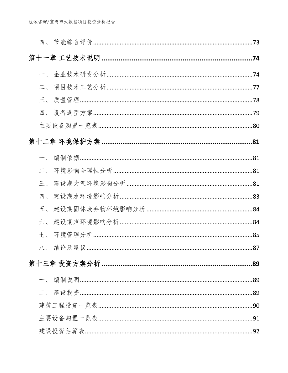宝鸡市大数据项目投资分析报告(范文模板)_第5页