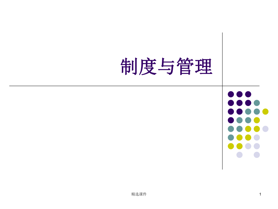 制度的重要意义_第1页
