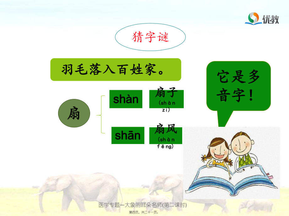 医学专题—大象的耳朵名师(第二课时)课件_第4页