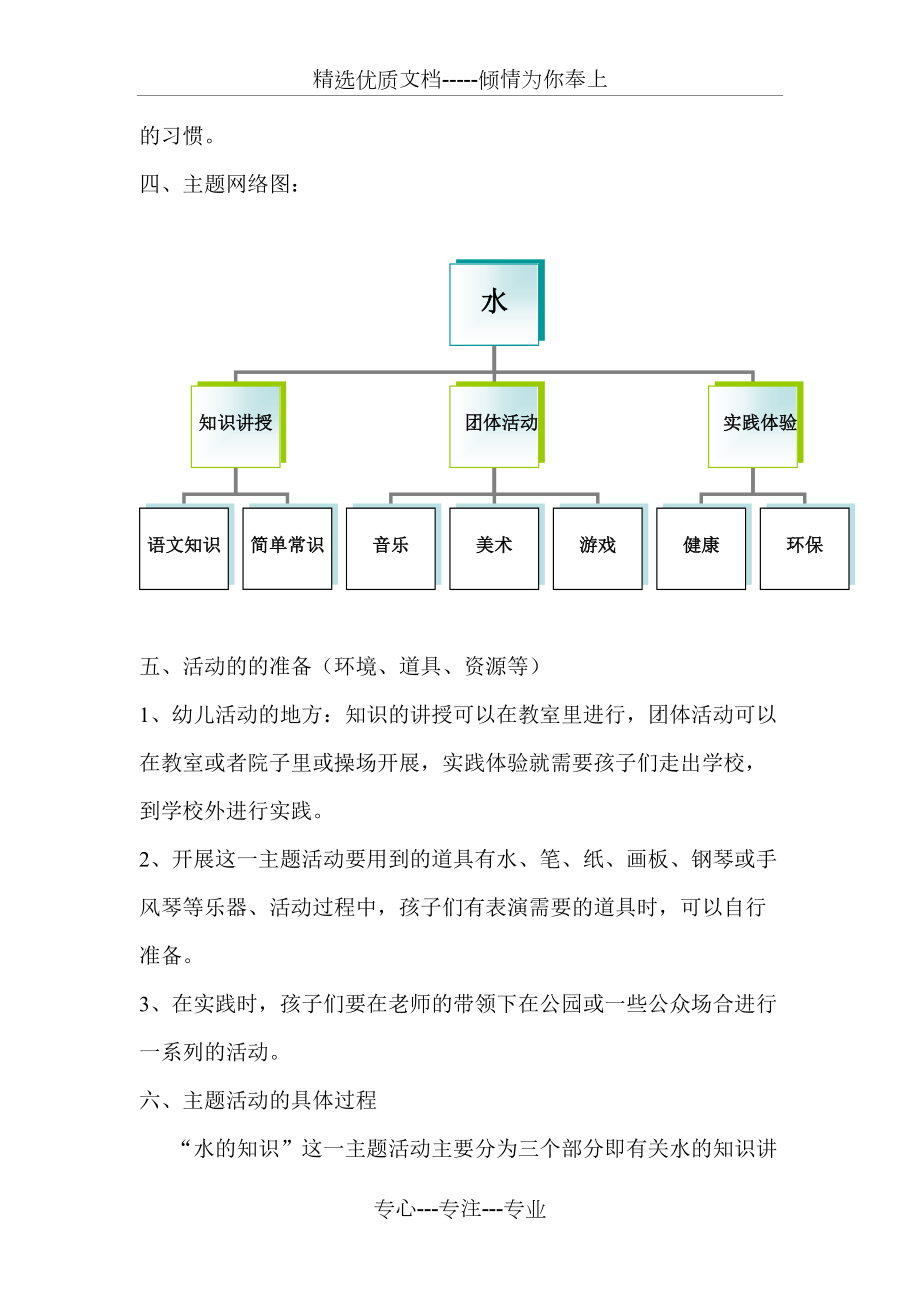幼儿园大班主题活动设计方案_第3页
