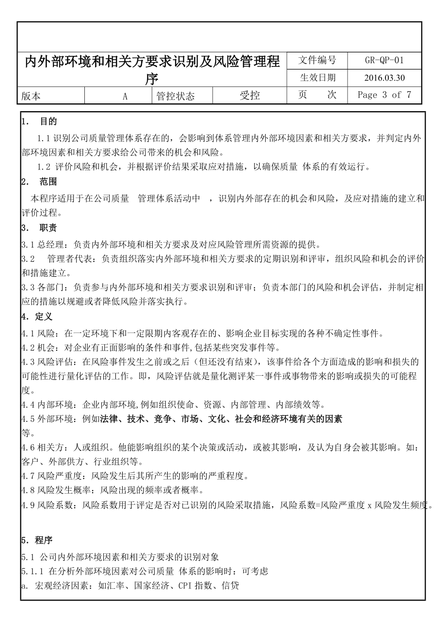 整套质量体系程序文件_第3页