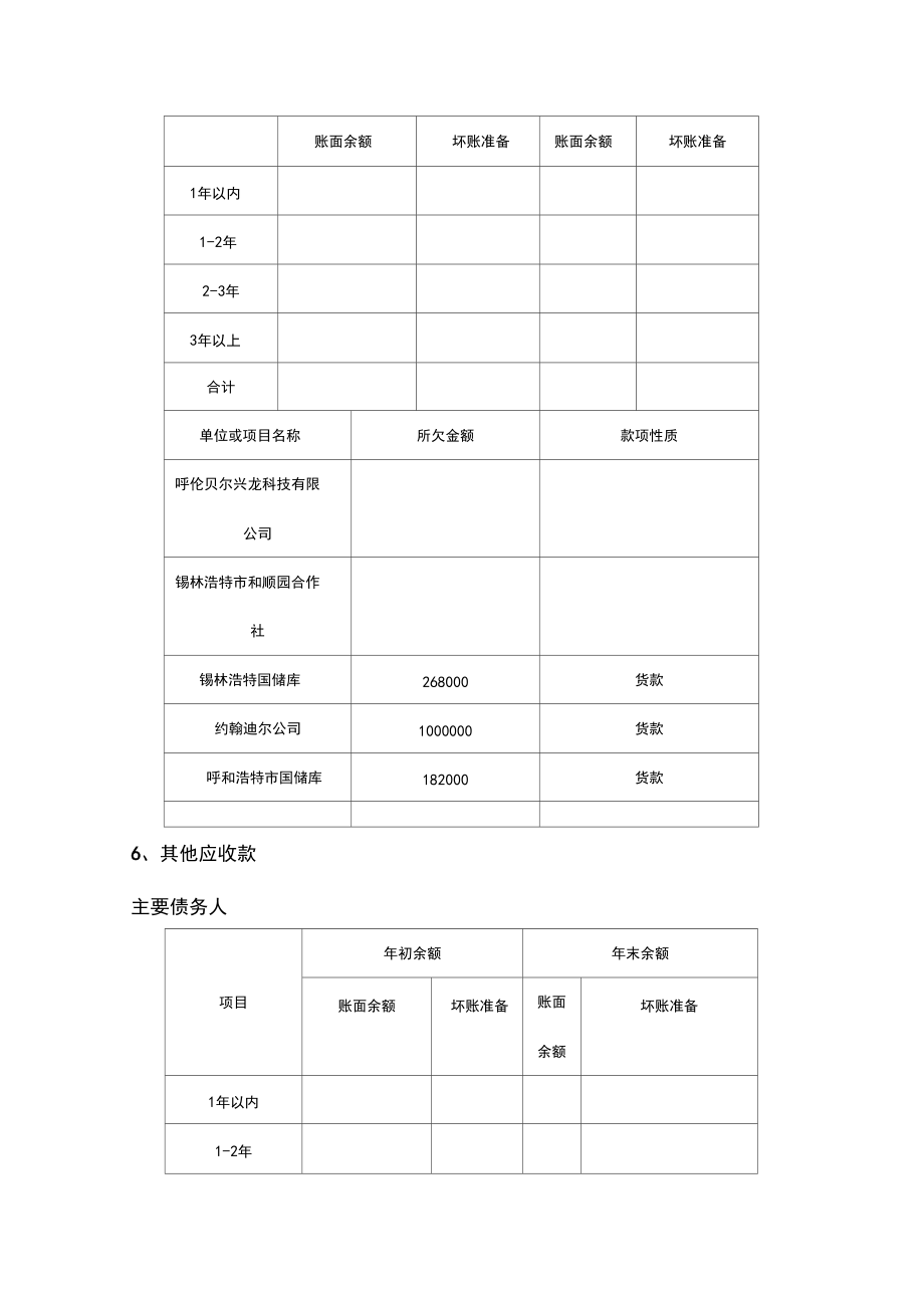 完整财务报表附注模板_第5页