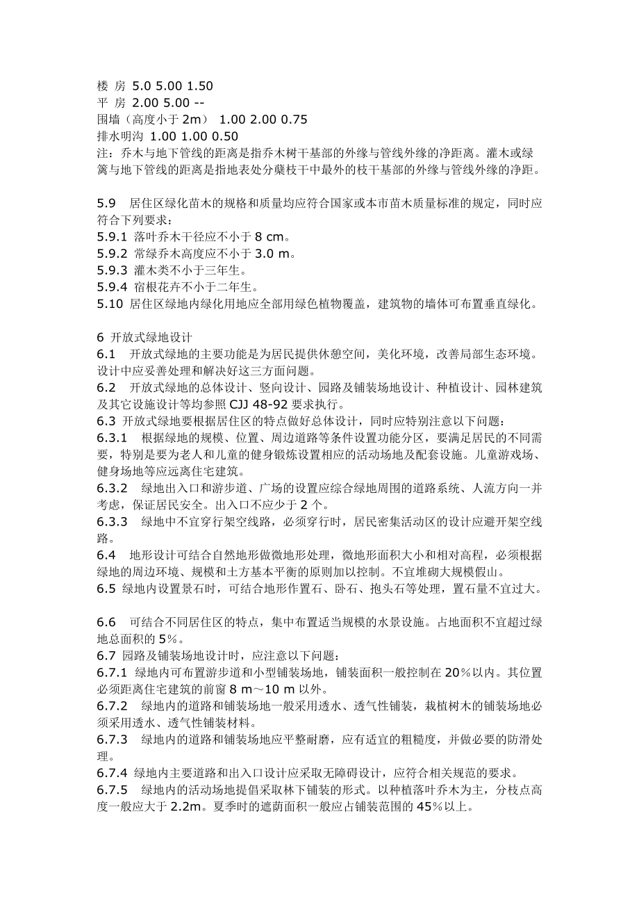 景觀設(shè)計(jì) 住宅區(qū)規(guī)范_第5頁