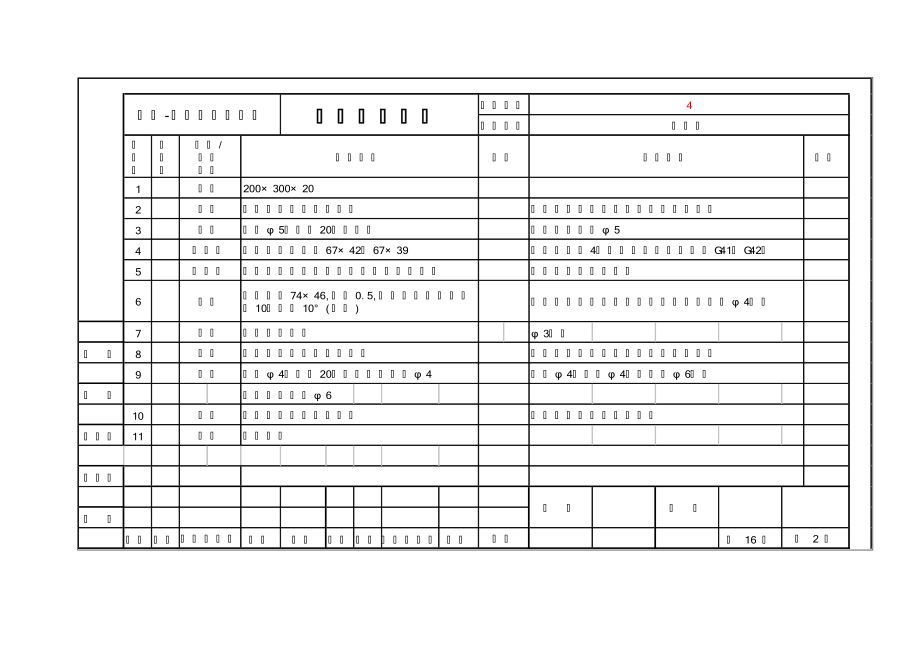 模具加工工藝卡_第3頁(yè)