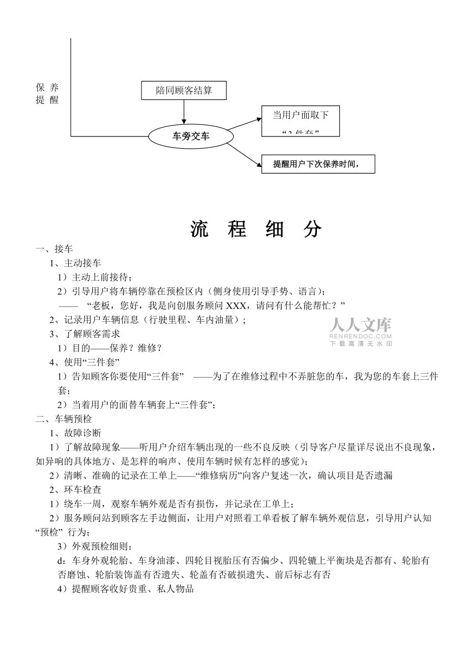 汽修厂维修服务流程细则_第2页