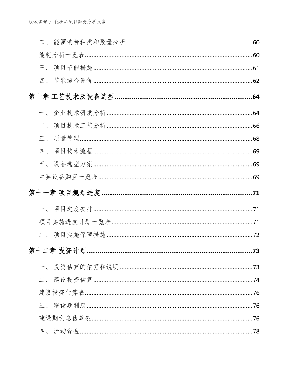 化妆品项目融资分析报告_范文_第4页