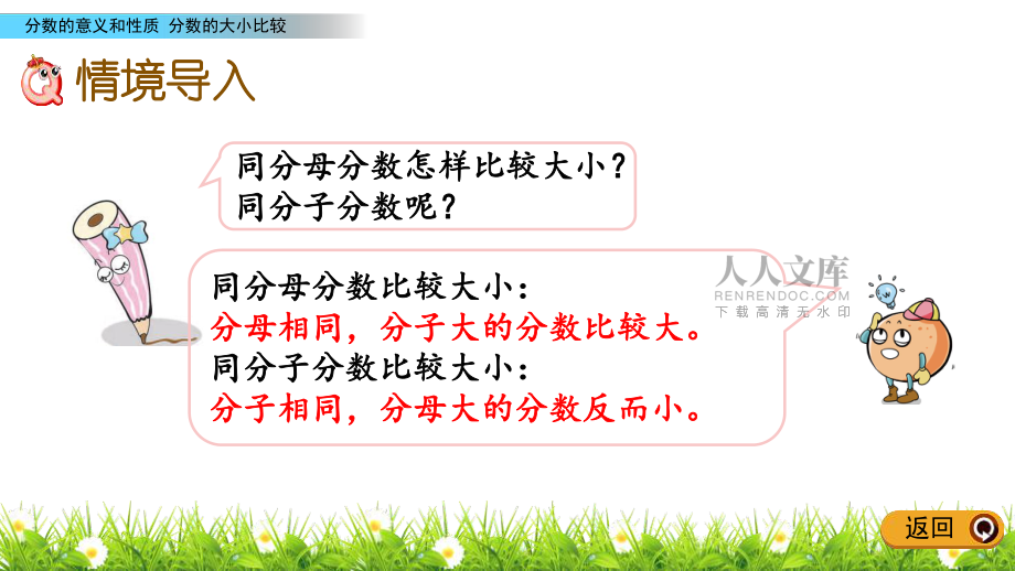 蘇教版五年級數(shù)學(xué)下冊8分數(shù)的意義和性質(zhì) 教育教學(xué)課件_第2頁