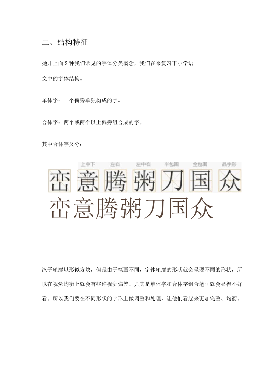 字體科普文!手把手帶你認識最基礎的字體結構_第4頁