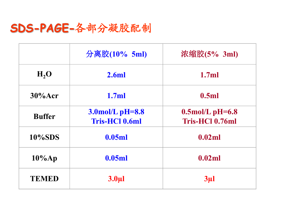 生物化学实验:SDS-PAGE_第3页