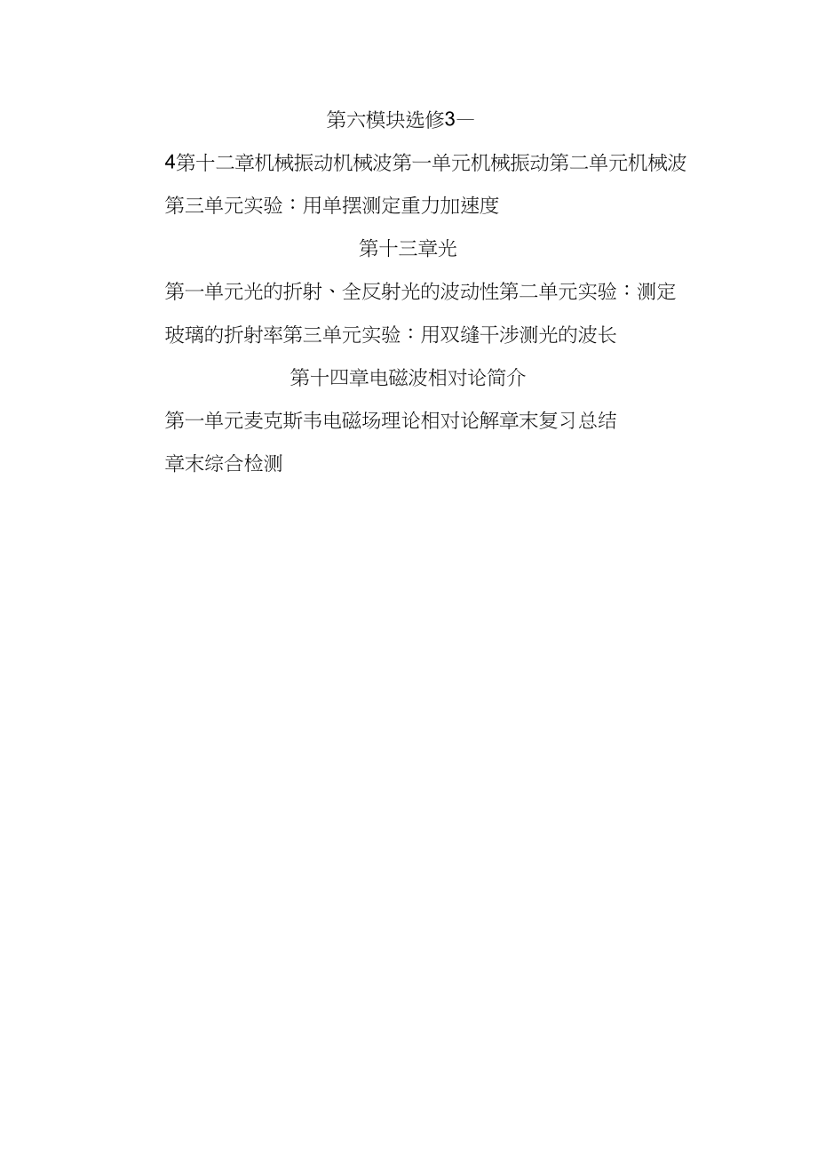 魯科版物理同步習(xí)題:選修3-4_第1頁