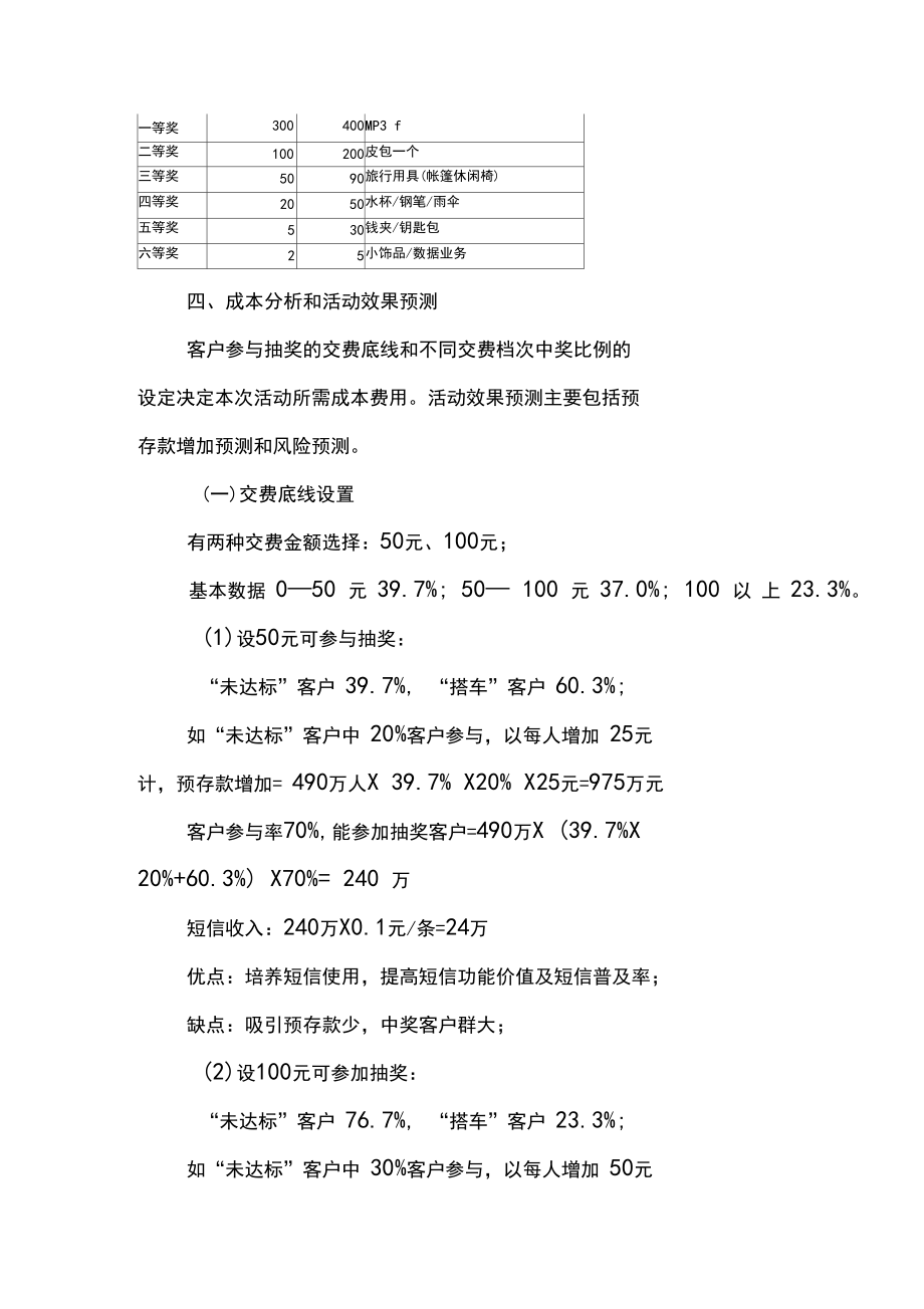 预存话费营销方案地市版_第4页