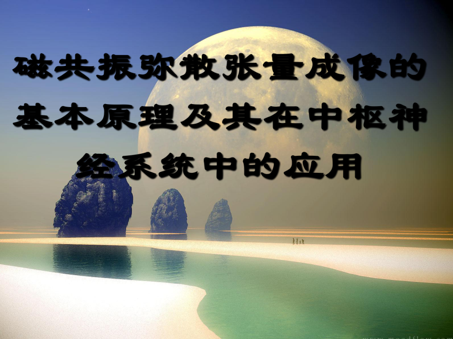 磁共振弥散张量成像_第1页
