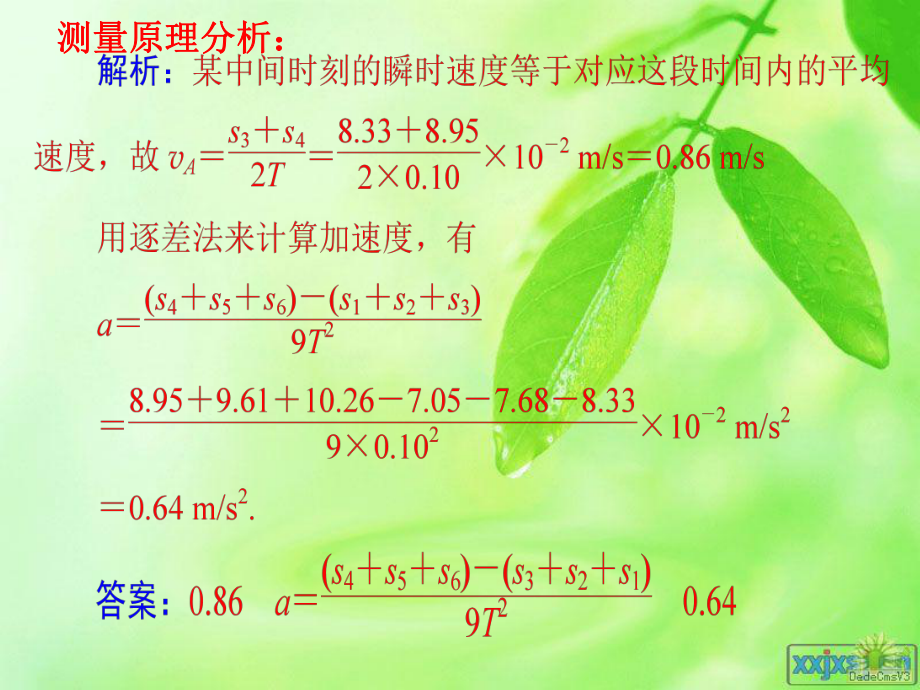 測(cè)速度的幾種方法_第3頁(yè)