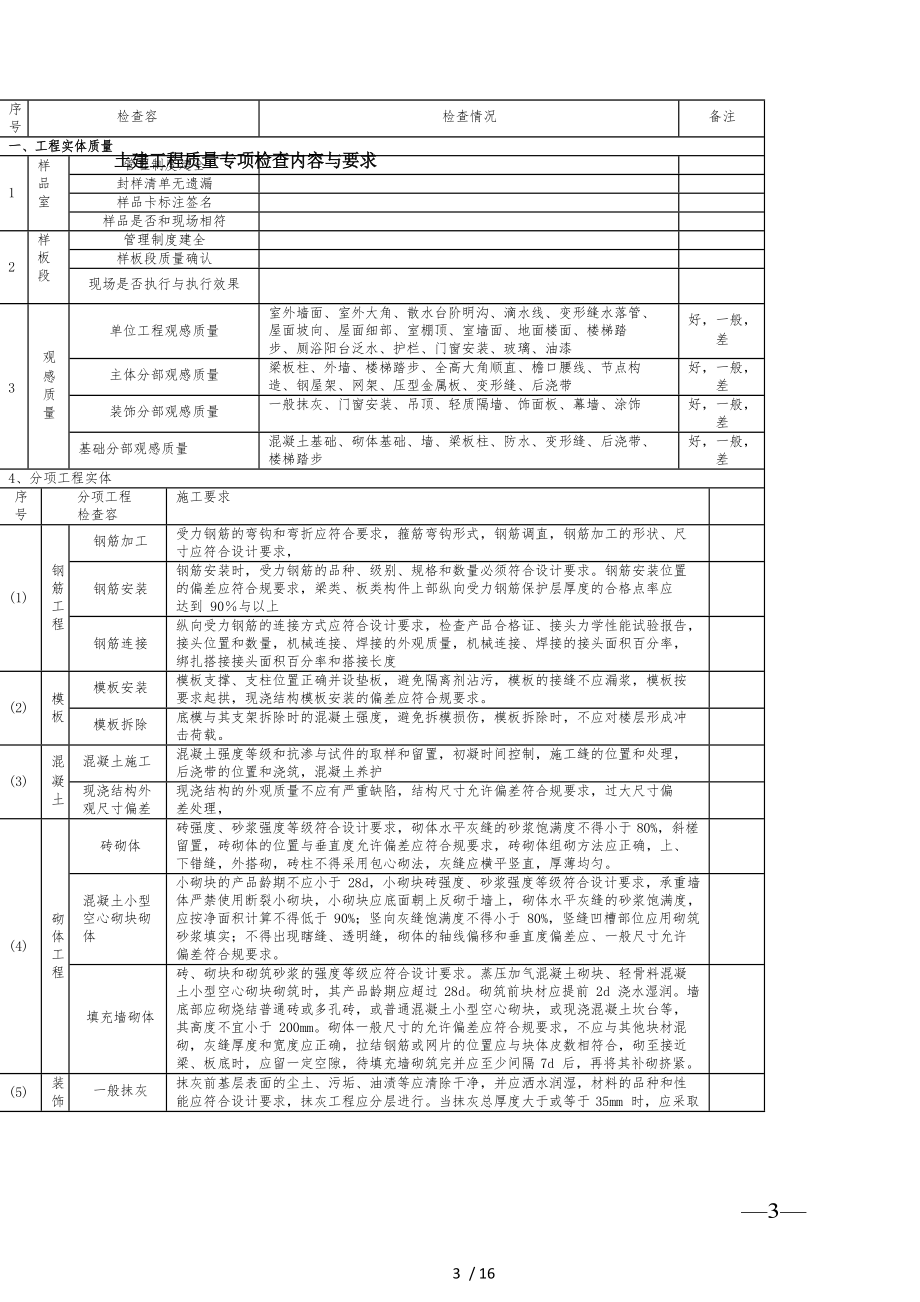 工程質(zhì)量檢查內(nèi)容_第3頁(yè)