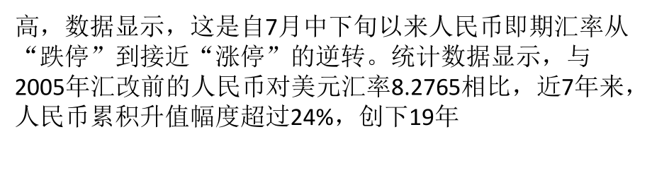 人民币升值汇率坚挺影响几何_第3页