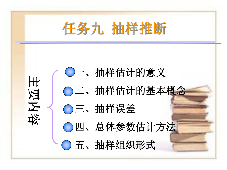 任务九抽样调查_第1页