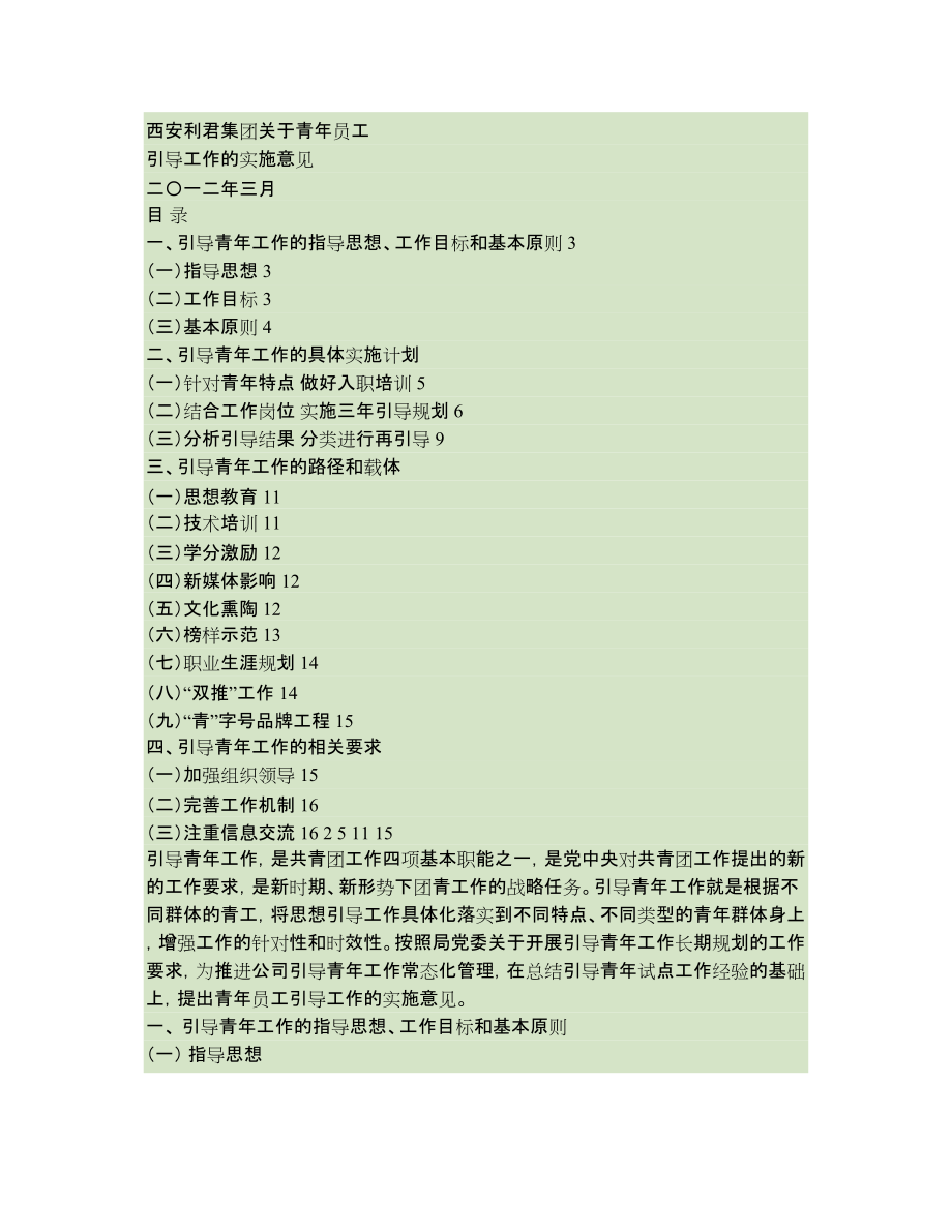 供电局青年引导大纲_第1页