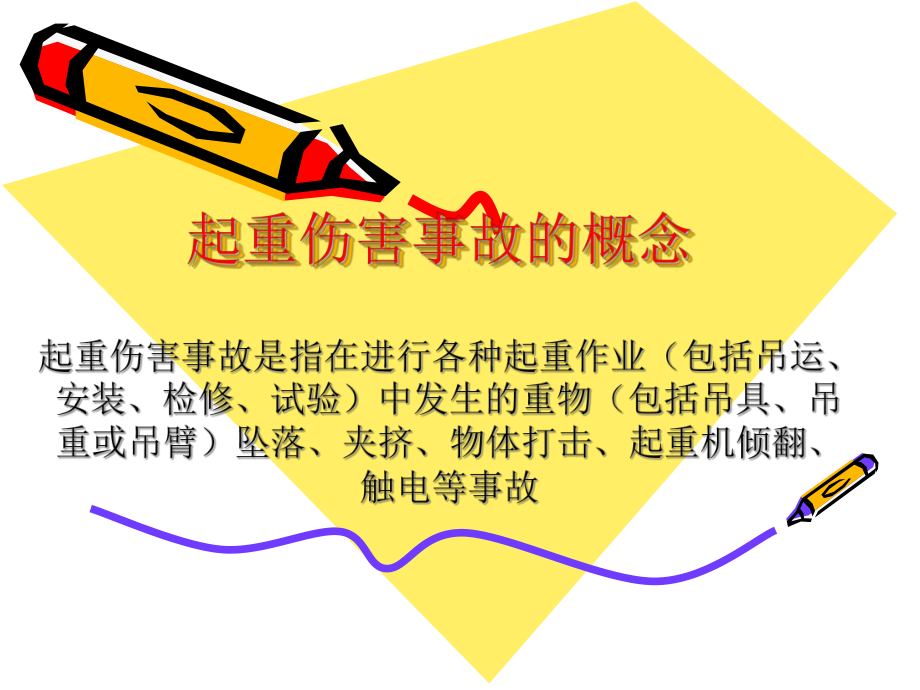 起重伤害事故的概_第1页